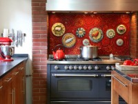 ساحة للمطبخ ، جميع أنواع المرايل ، وصف (120 صور)
