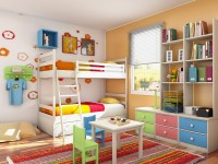 غرف نوم الأطفال - 75 صورة لأفكار التصميم الجميلة لغرفة نوم الأطفال