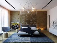 Disseny modern del dormitori: 35 fotos de les millors idees per a la decoració d’interiors al dormitori