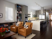 Obývací pokoj v kuchyni - 150 fotografií dokonale kombinovaných interiérů kuchyně a obývacího pokoje