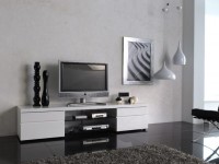Televizní stojan - 100 fotografií z nejlepších nápadů v interiéru