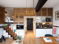 Studio-Apartment - 70 Fotos von Ideen, wie man zwei Innenräume kombiniert