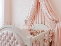 Cribs for newborns - 120 photos of a beautiful combination in the interior