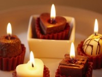 „Pasidaryk pats“ romantiškas žvakes vasario 14 d