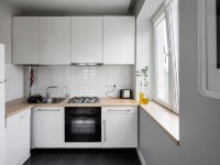 Virtuve Hruščovā - 125 labākās idejas fotoattēli mazu virtuvju projektēšanai