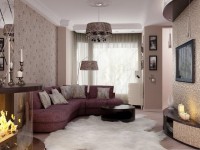 Dzīvojamās istabas jaunumi - interjera dizains