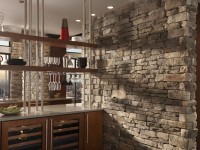 Dapur yang diperbuat daripada batu - 110 gambar hiasan batu eksklusif