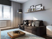 Design av en ett-roms leilighet - 150 bilder i interiøret