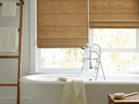 Acordeão de cortinas para banho e chuveiro (50 fotos)