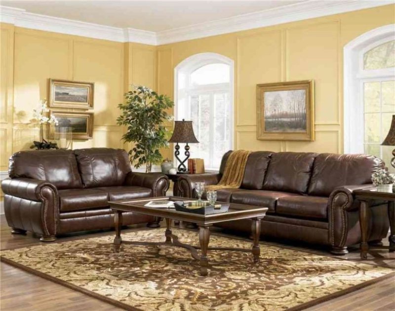 beau-salon-couleurs-avec-meubles-marron