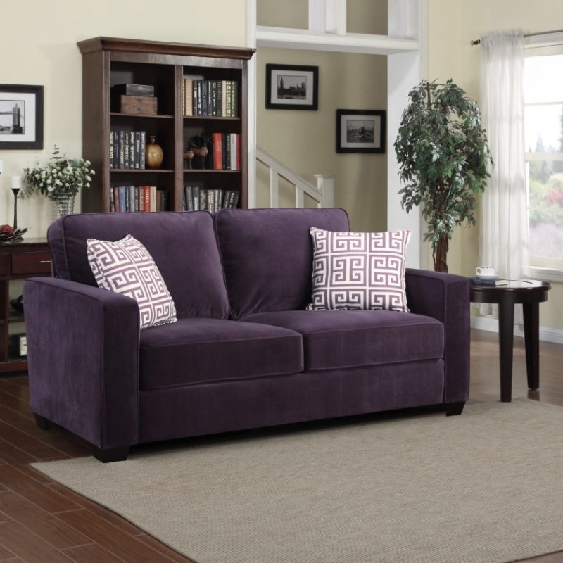 delectable-nice-purple-tufted-causeat-sofa-with-twin-white-stripped-pillow case-and-black-wood-base-ideas-for-modern-interior-decorating-living-living-furniture