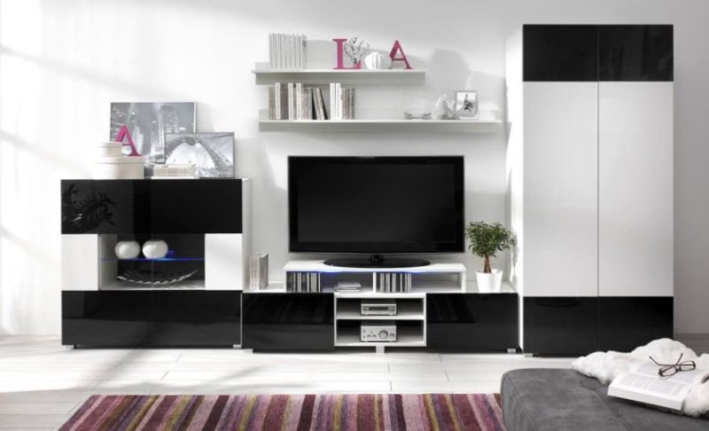 gracieux-salon-meubles-style-britannique-mural-rectangulaire-en bois-blanc-noir-brillant-tv-rack-mural-rectangle-haut-en-bois-blanc-noir-brillant-cabine-de-rangement