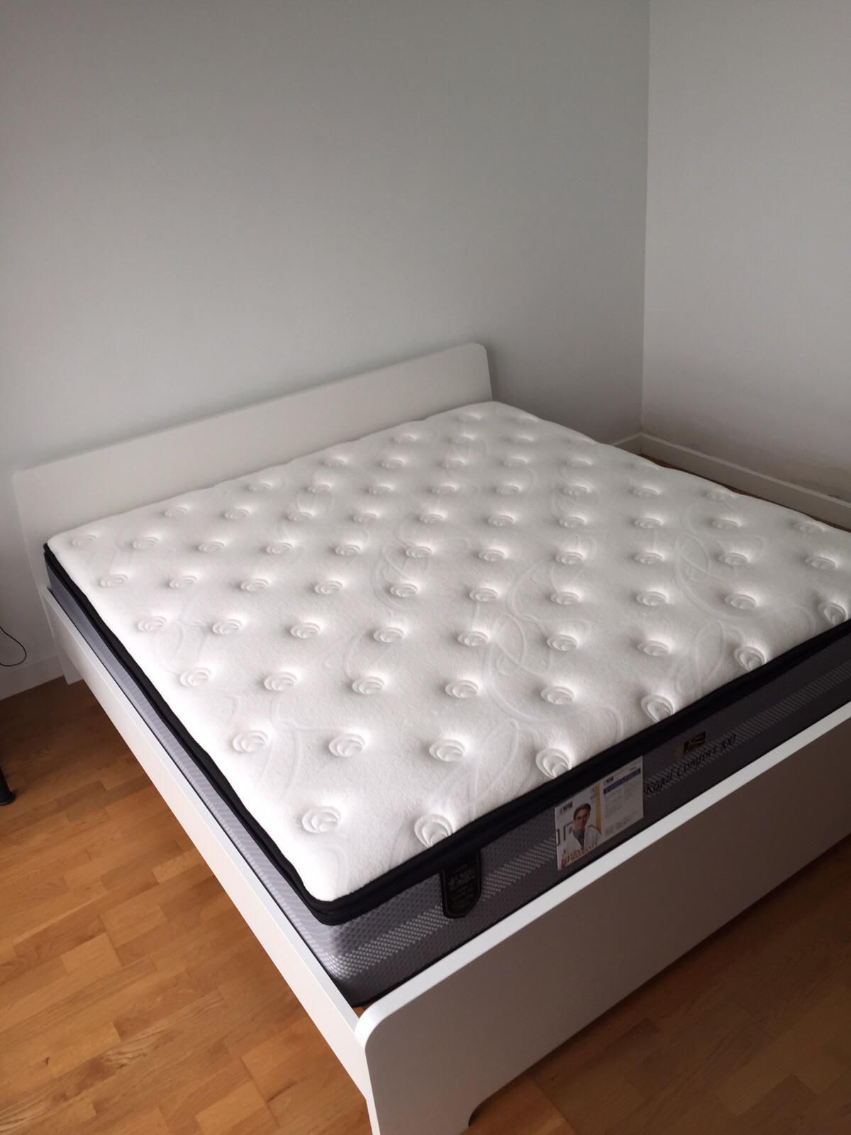 ikea-bed-frame-and-king-koil-matelas-for-sale-0-0-2